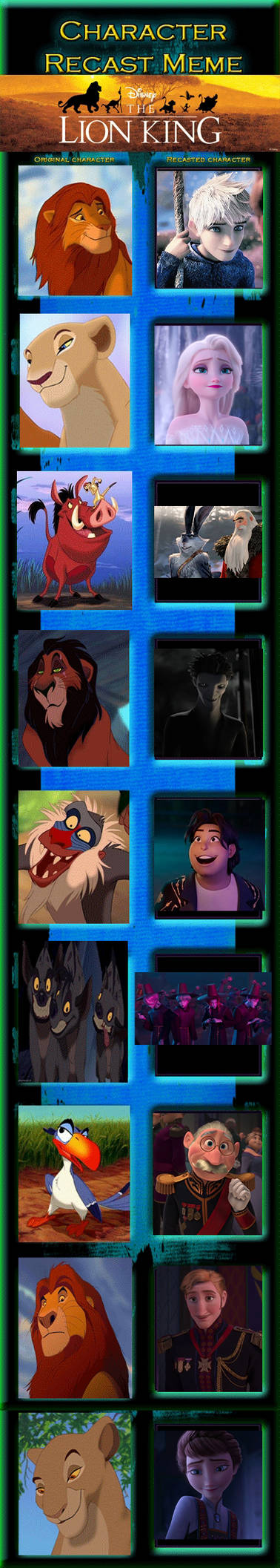 My Lion King recast by Macoraprime on DeviantArt My Lion King recast by Macoraprime on DeviantArt