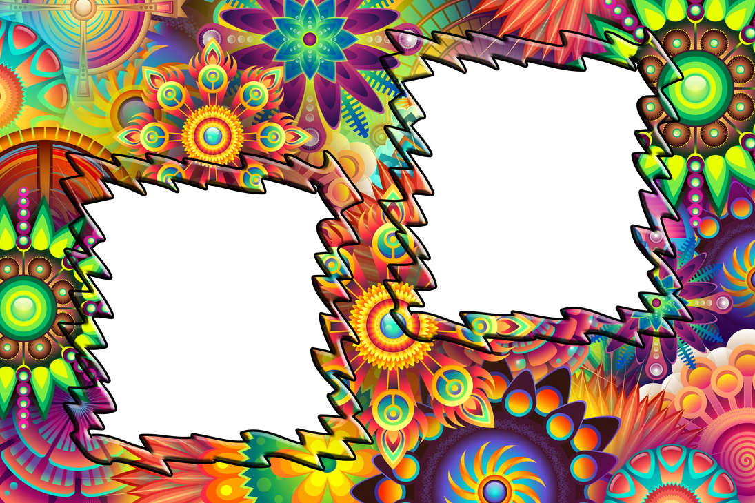 Colorful Abstract Frame by zarodas on DeviantArt