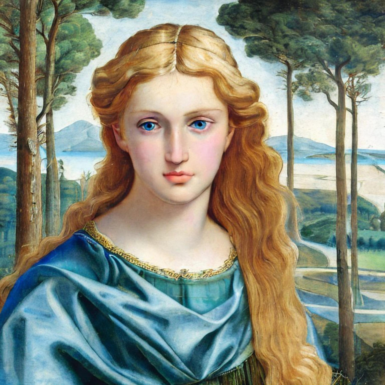 Girl portrait renaissance painting 001 by zarodas on DeviantArt Girl portrait renaissance painting 001 by zarodas on DeviantArt