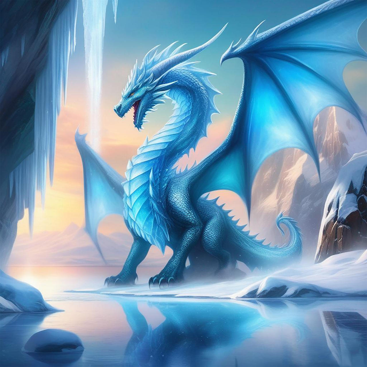 Azure Dragon 001 by zarodas on DeviantArt