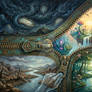 Surreal Art 043 (unzipping trough time and space)