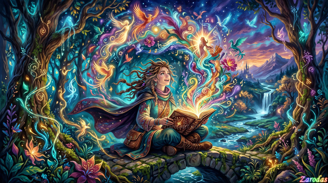 Mtg Deviantart The book of wonders 006 by zarodas on DeviantArt