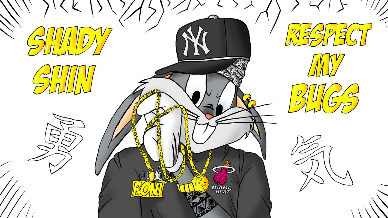 Drawing Anime Rapper Bugs Bunny RESPECT MY BUGS by FoxyFoxFurries on ...