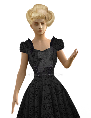 Render Model Png Dress And Hair