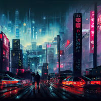 Tokio City Cyberpunk