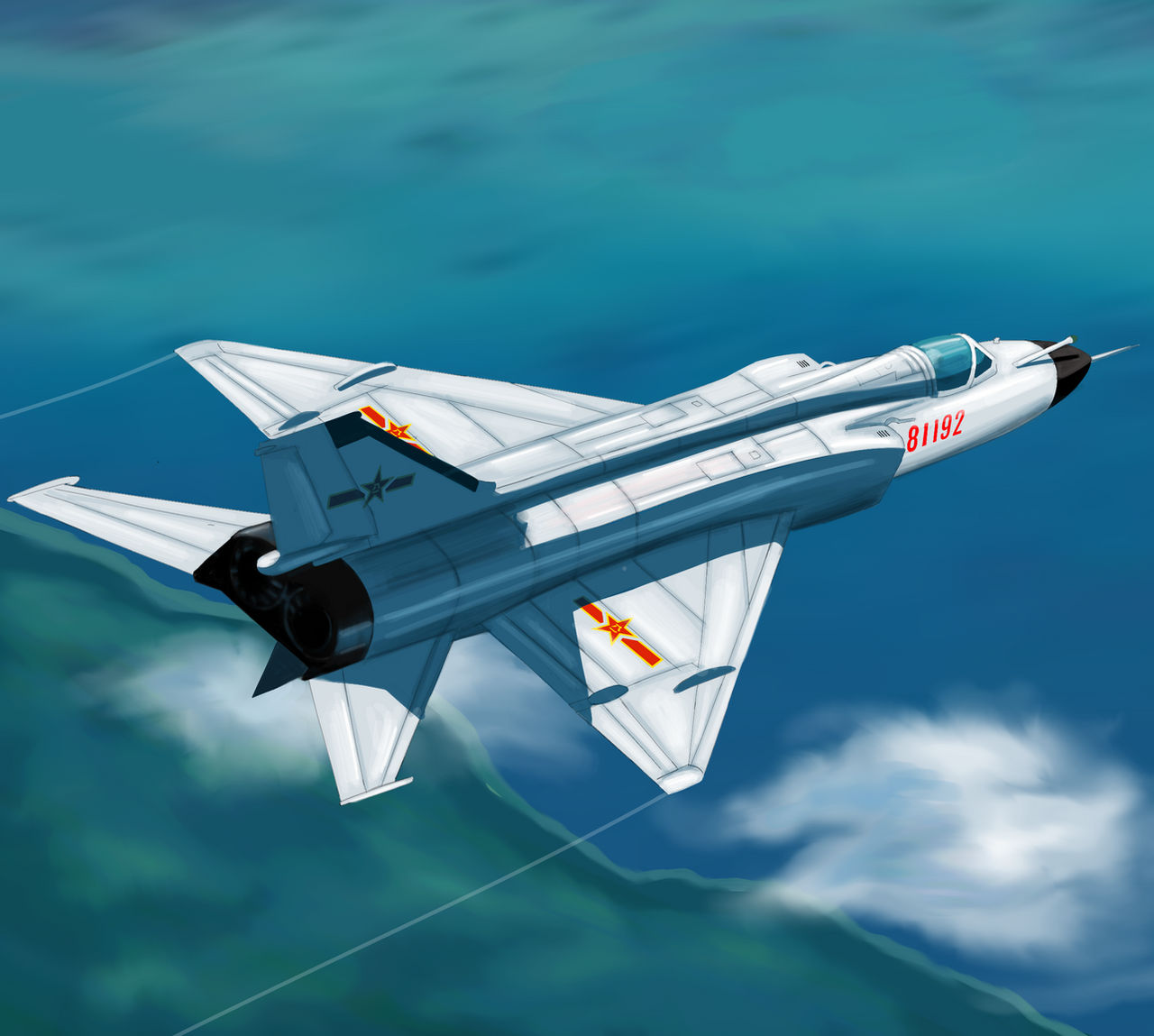 J8h Shenyang J-8 by ALisboadaGama on DeviantArt