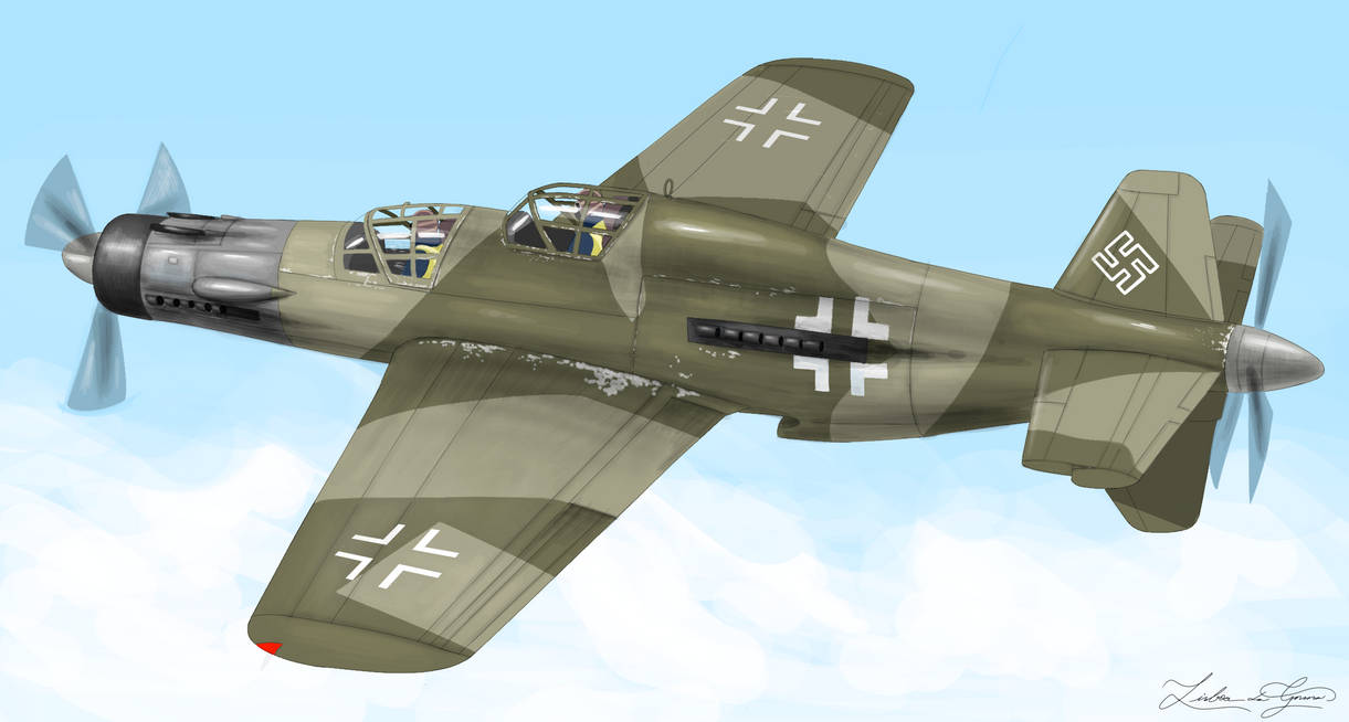 Dornier Do 335 Pfeil by ALisboadaGama on DeviantArt