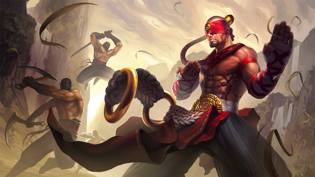 Lee Sin by YngvarAsplund on DeviantArt