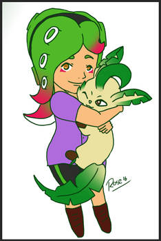 Darya + leafeon