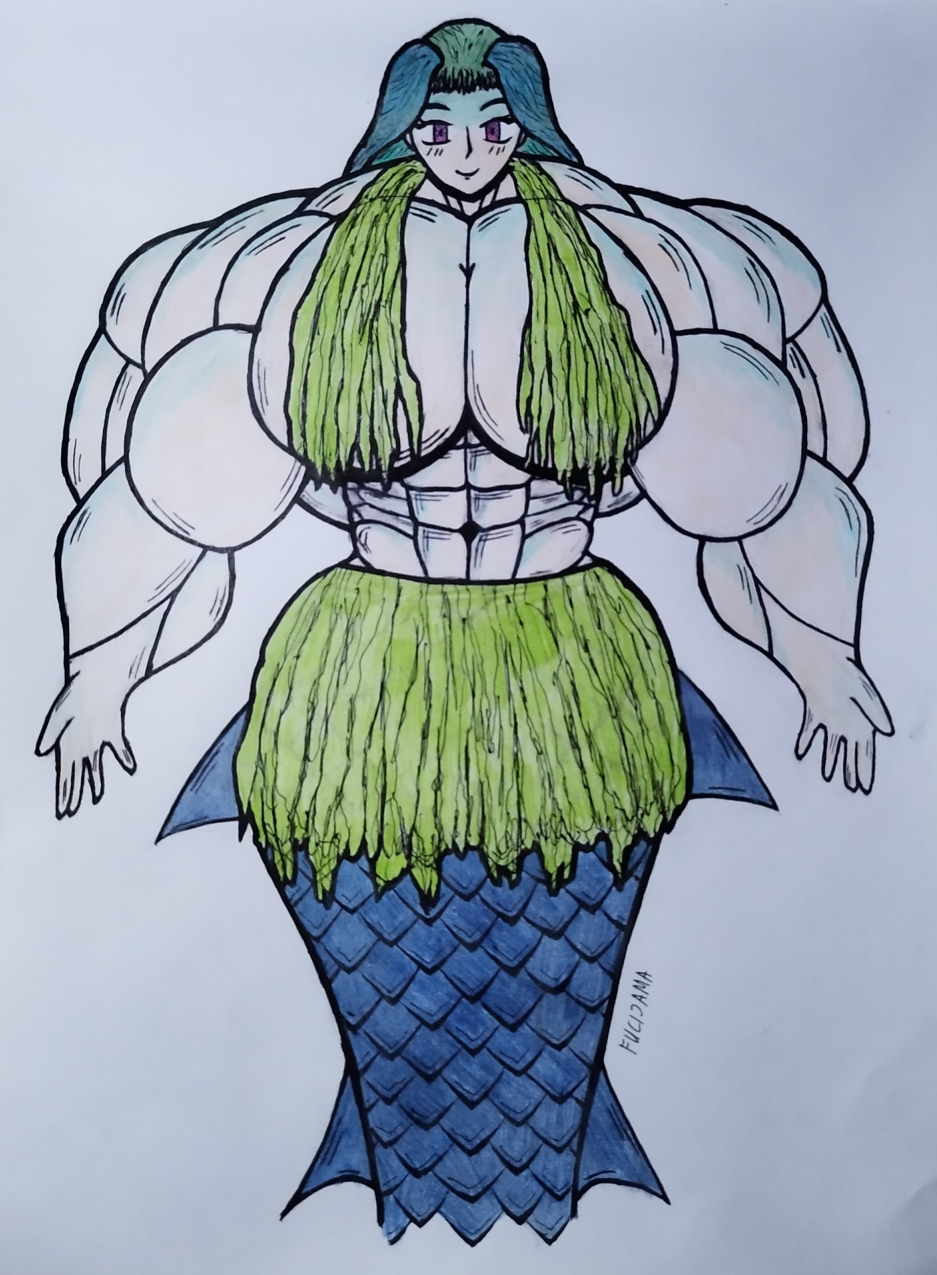 Muscle Mermen Muscular Mermaid by FUCIJAMA on DeviantArt