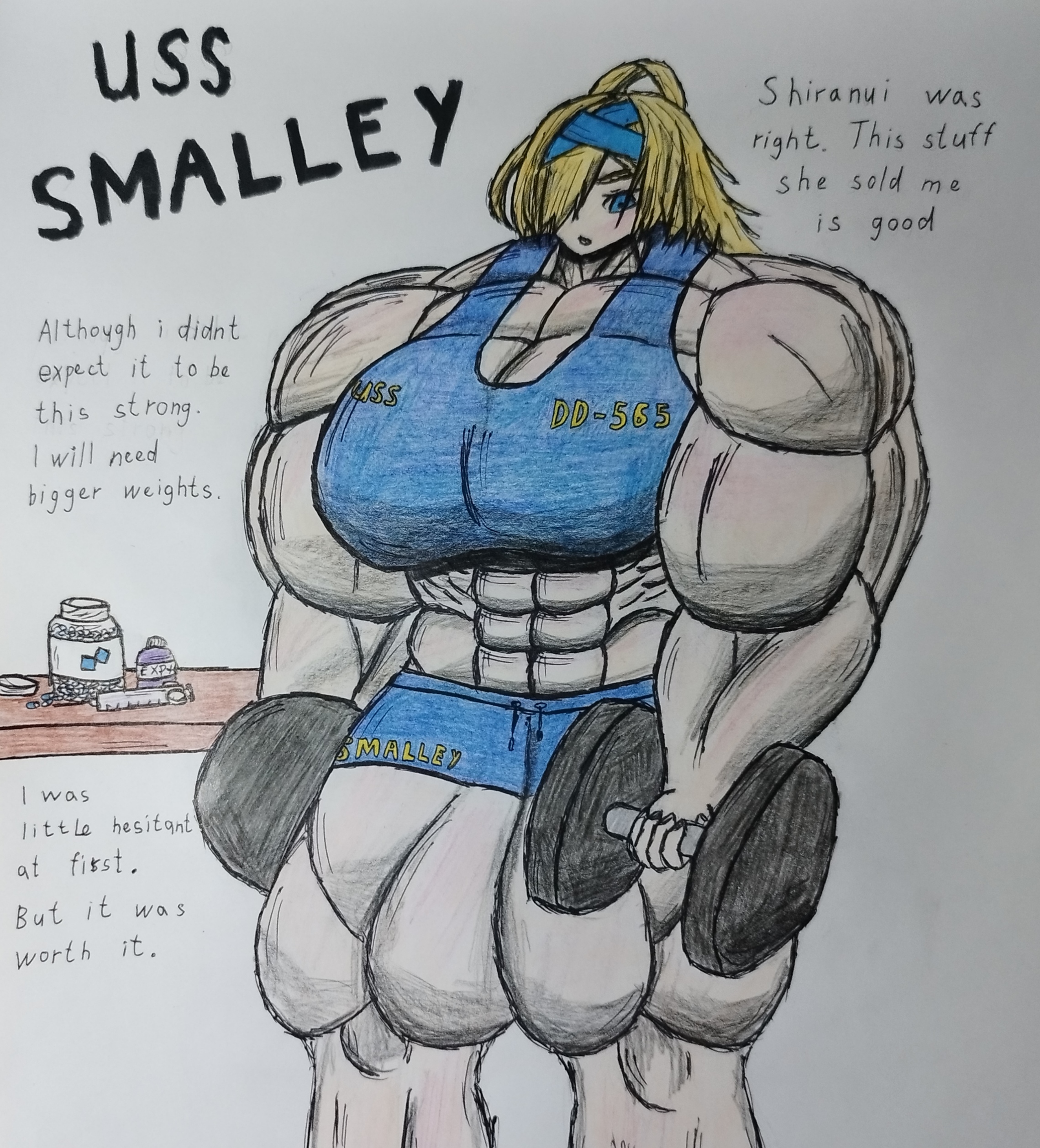 Muscular USS Smalley