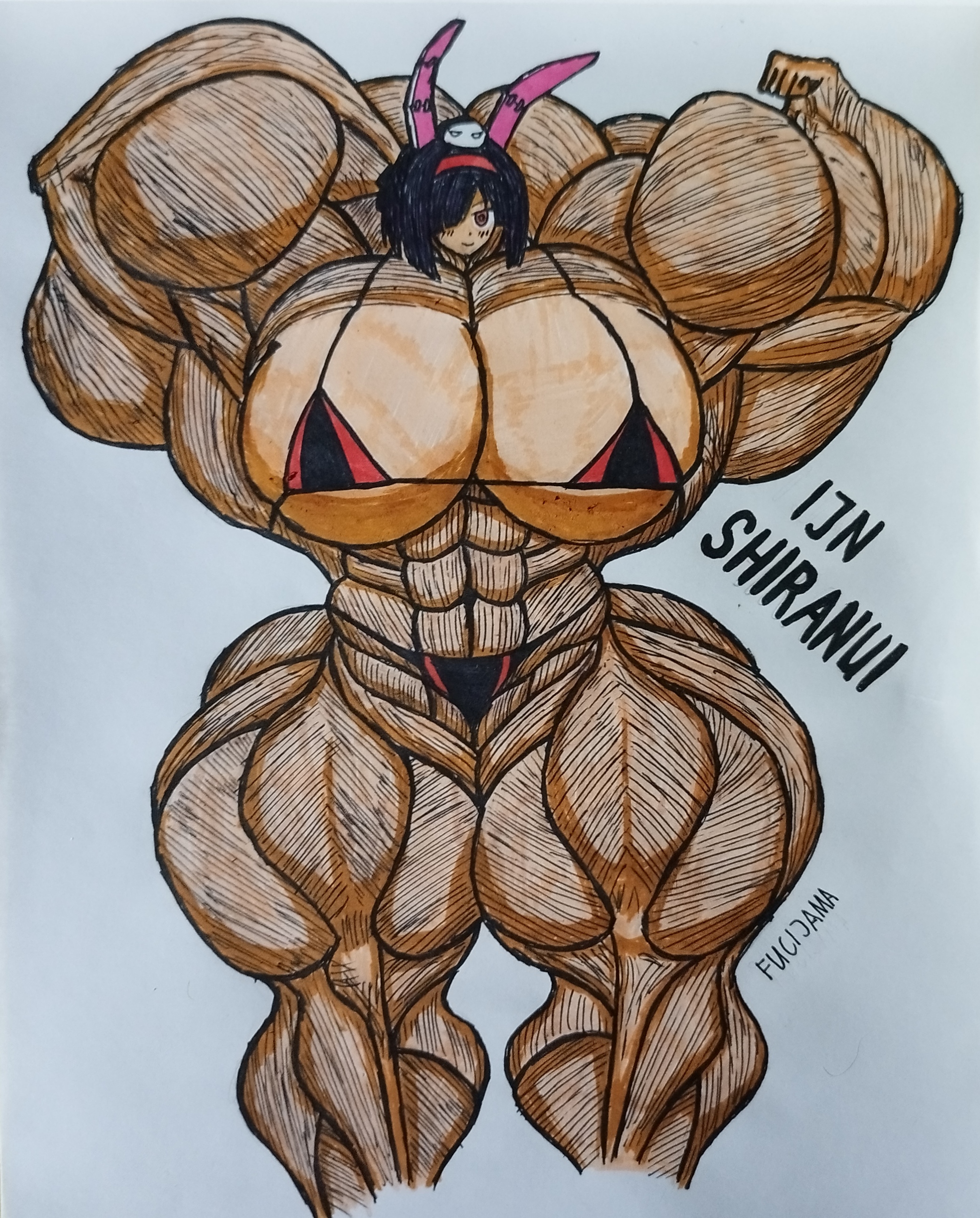 Muscular IJN Shiranui color