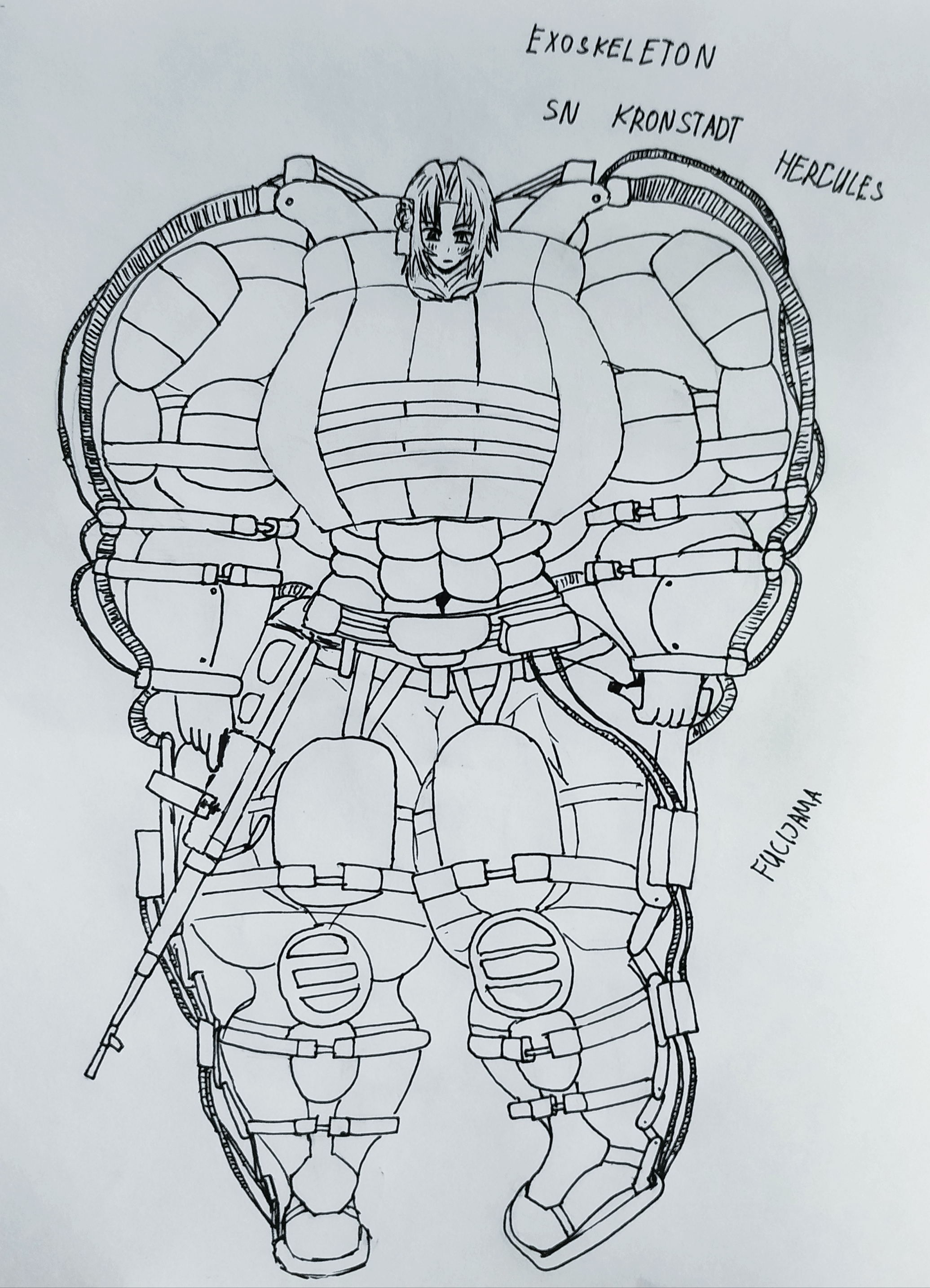 Muscular Exoskeleton Kronshtadt