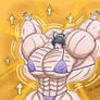Muscular Cheshire colored