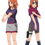 Nozomi Ume Casual and mission outfits age 12