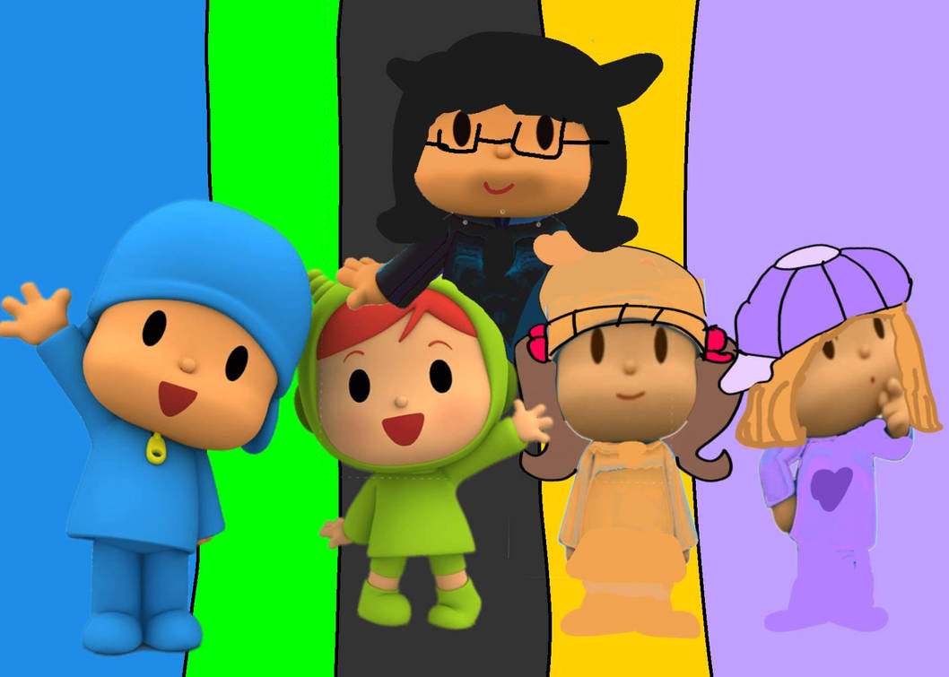 Pocoyo And 4 Girls By MilkyHeart2010 On DeviantArt pocoyo-and-4-girls-by-milkyheart2010-on-deviantart