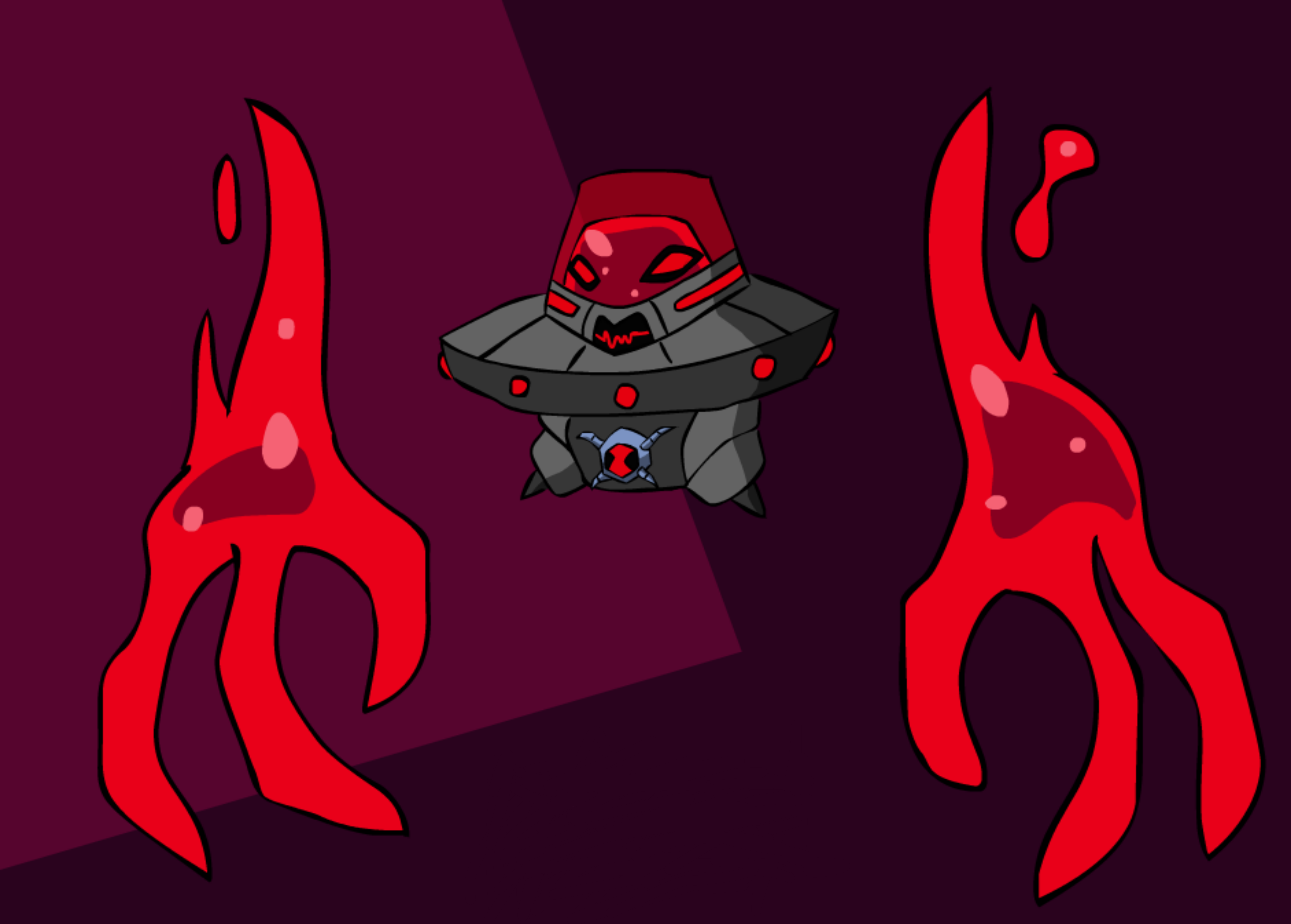 O.R.Ash's Ultimate Chromastone (Pink) in the style of Ultimate Alien. :  r/Ben10