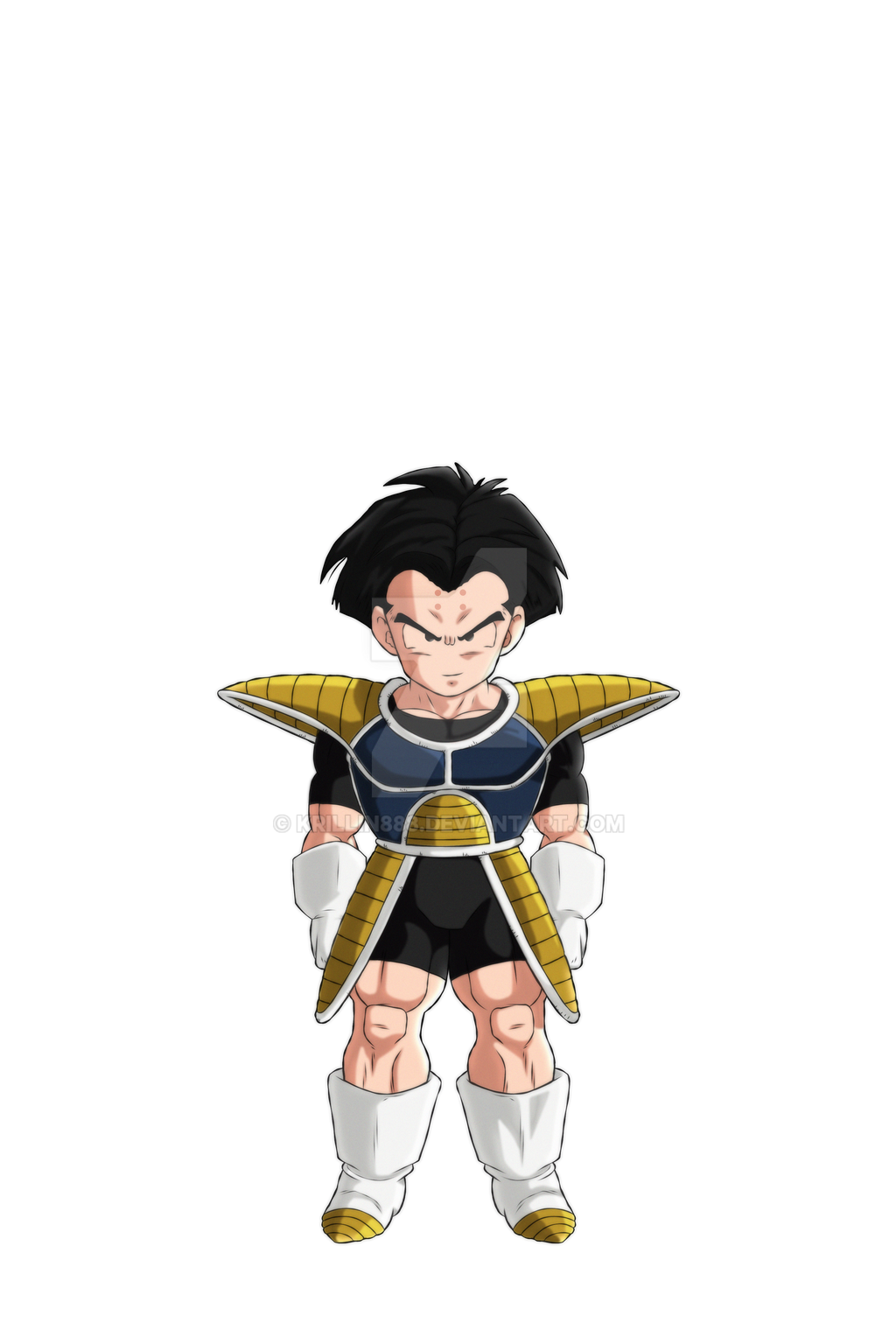 Krillin (DBZ) - Full Saiyan Battle Armor by Krillin888 on DeviantArt