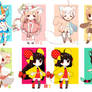 Adoptables Kemonomimi* Sparkle Set ::CLOSED::