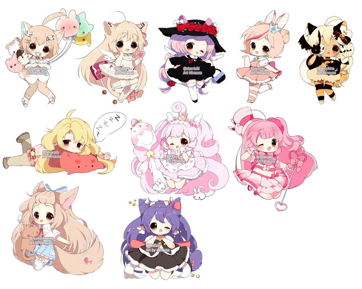 Chibi Commission* by Hinausa on DeviantArt