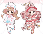 [ Auction ] Angel and Panda [ CLOSED]