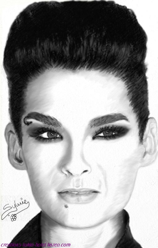 Drawing Bill Kaulitz By Sylviesysy On Deviantart