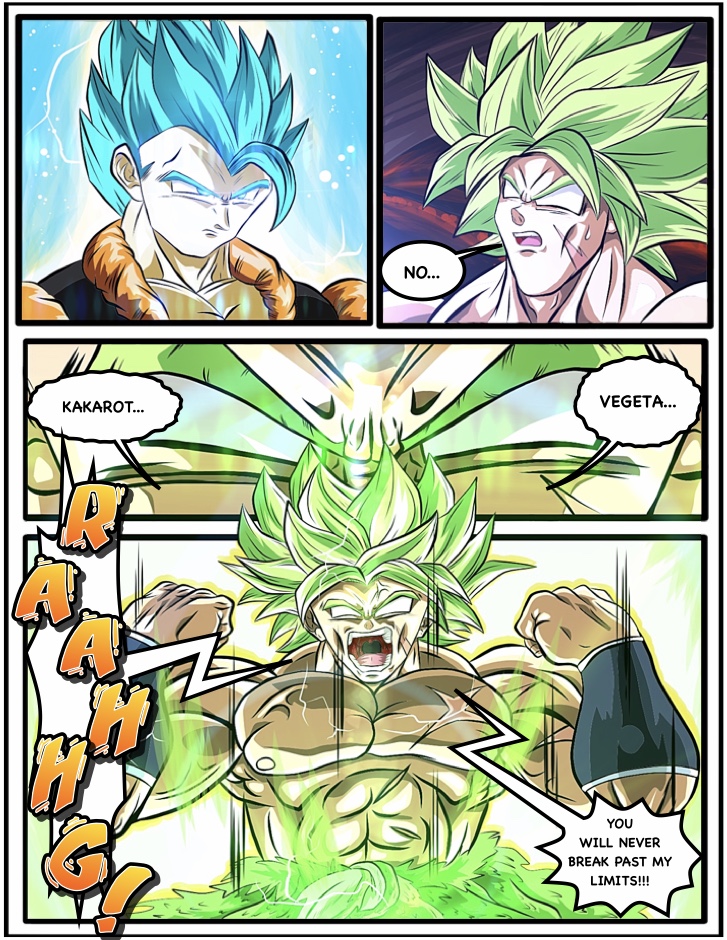 Gogeta blue vs Broly Full power by NetoDeviantart on DeviantArt