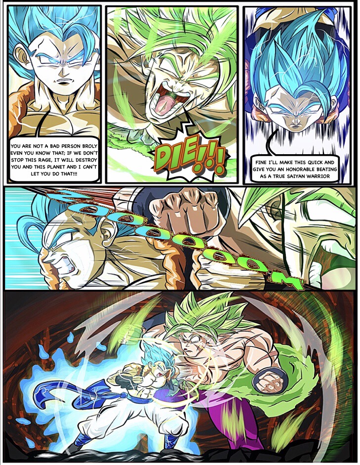 Gas Vs Gogeta(Broly Movie) - Battles - Comic Vine