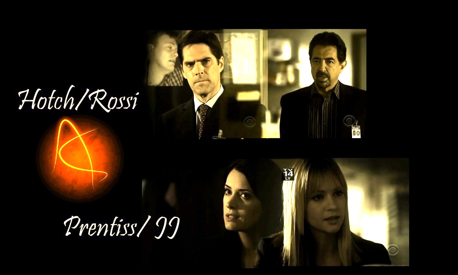 Hotch, JJ, Prentiss, Rossi