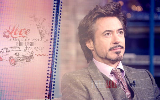 Robert Downey Jr Love