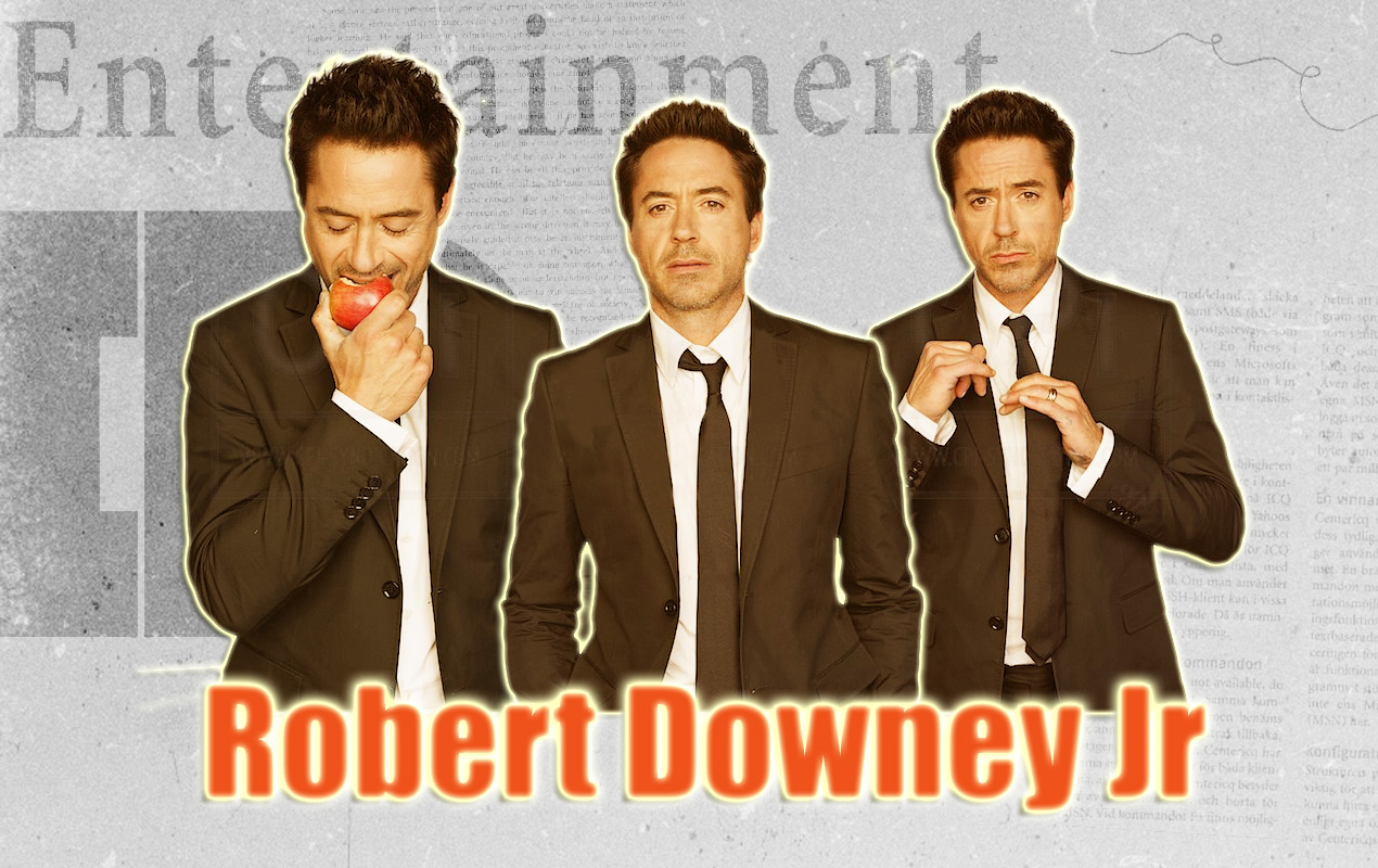 Robert Downey Jr is Iron Man