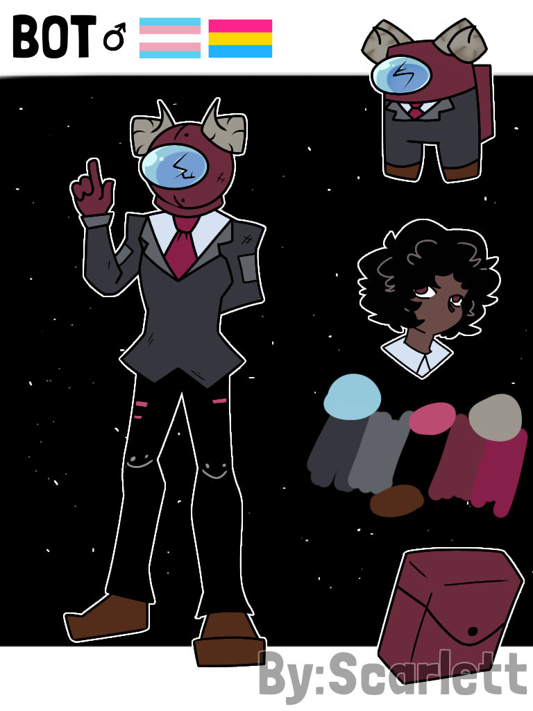 Bot ref by Scarlett224 on DeviantArt