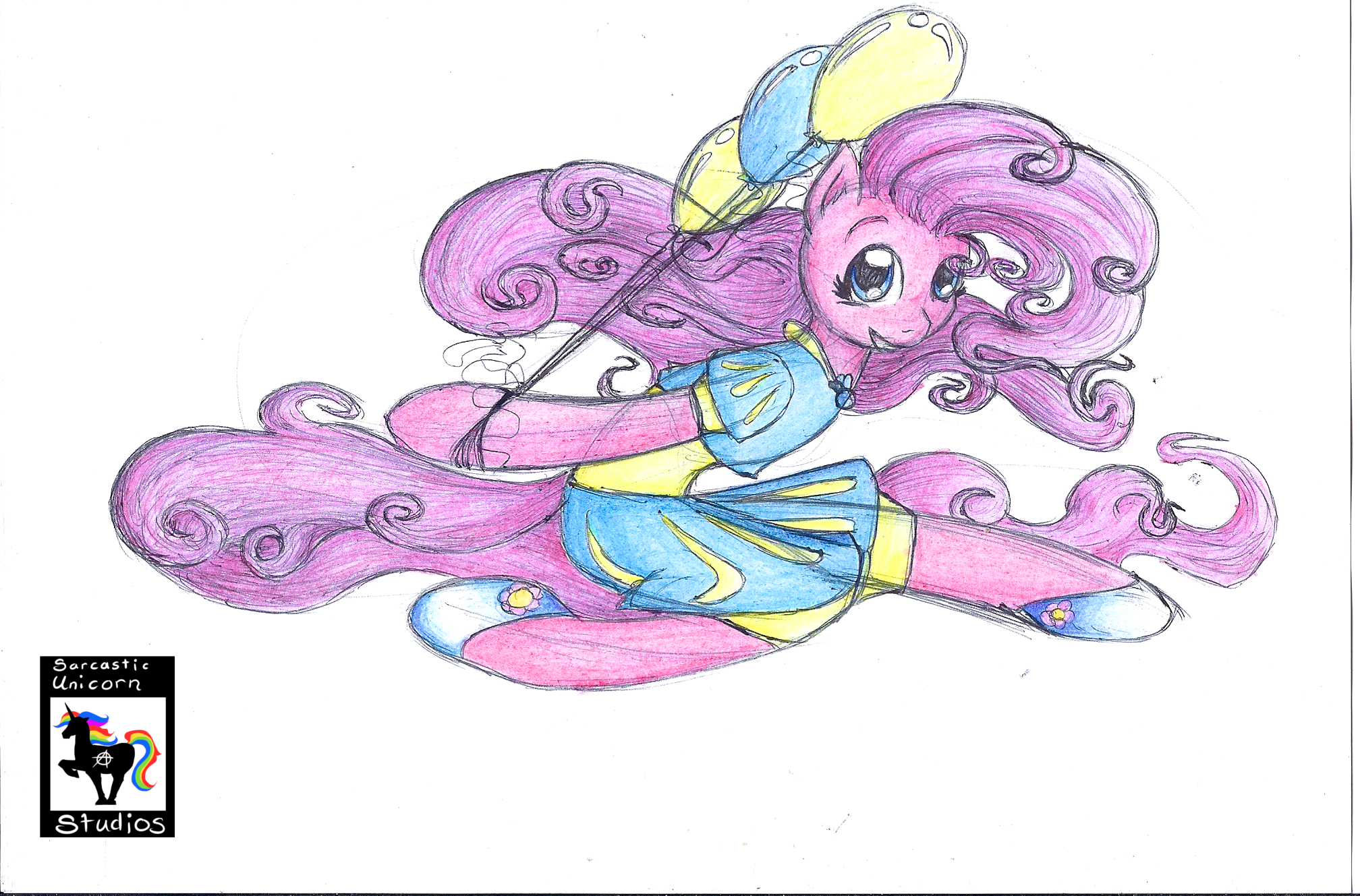 Pinkie Pie Sarcastically Drawn