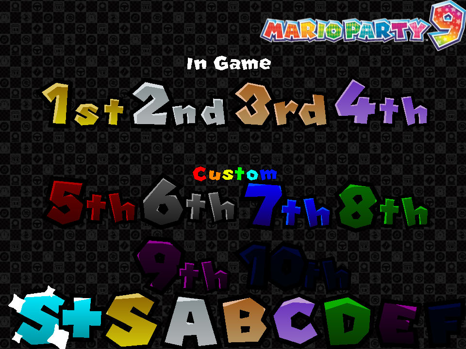 Mario Party 9 - Places / Custom Ranks by MarioMakerz on DeviantArt