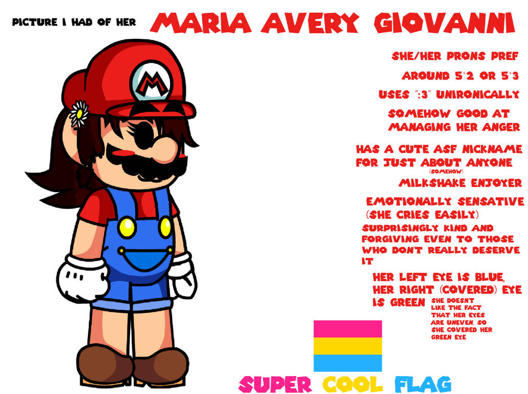 New Maria Profile (bangbang) by MarioMakerz on DeviantArt