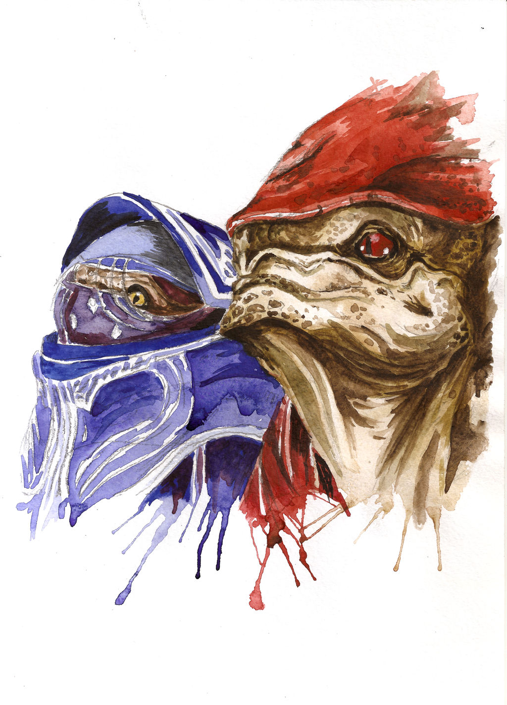 The krogan - colour sketch