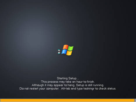 Windows Longhorn Build 5048 Starting Setup