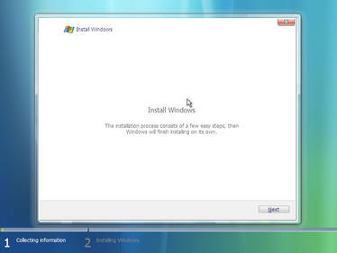 Windows Vista Build 5259 Installation 2