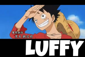 Luffy Name Board