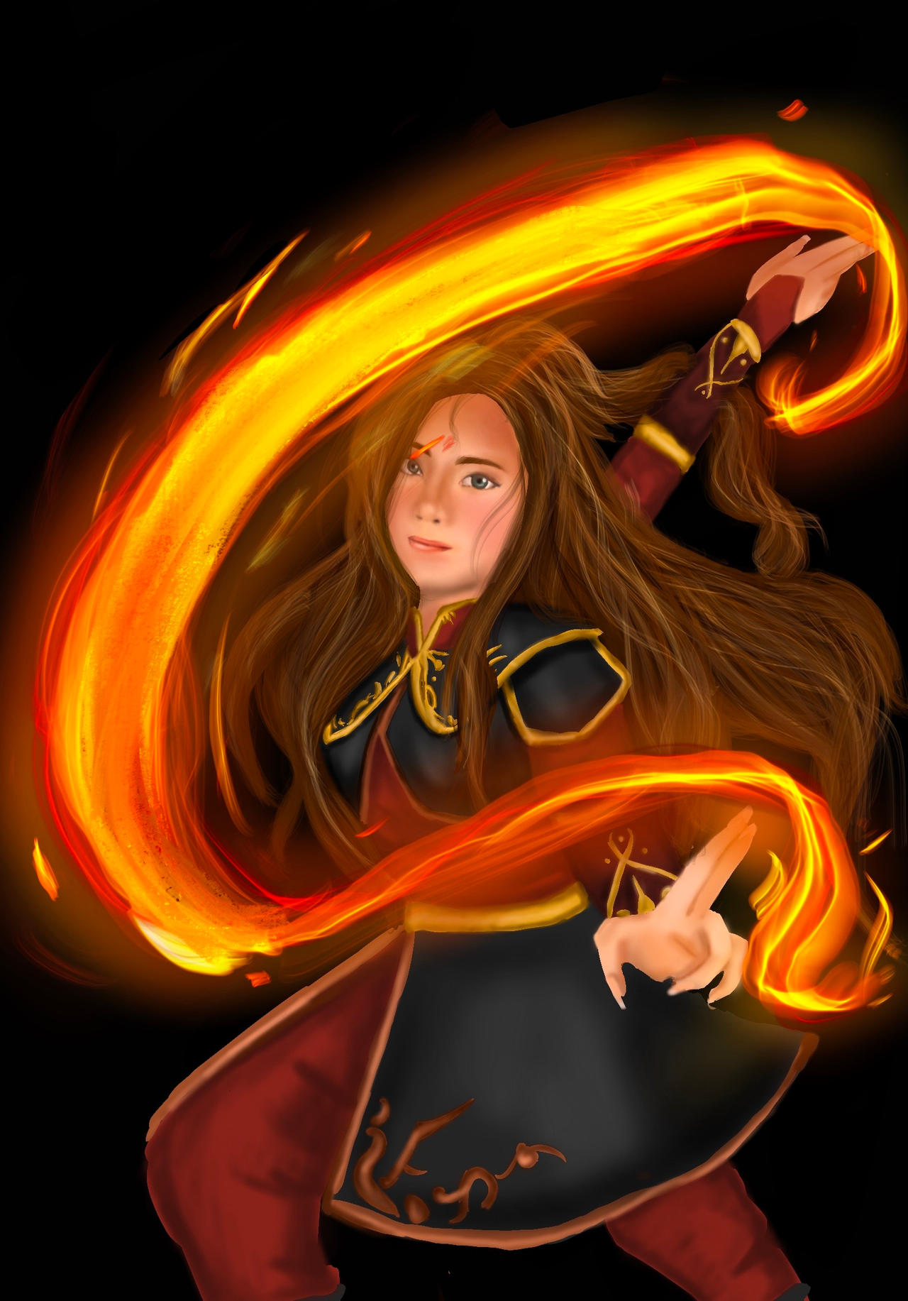 Normal Firebender Firebender by ThievesofHearts on DeviantArt