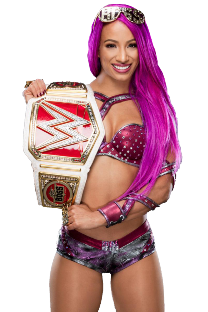 Sasha Banks RAW Women's Champion v2 by NuruddinAyobWWE on DeviantA...