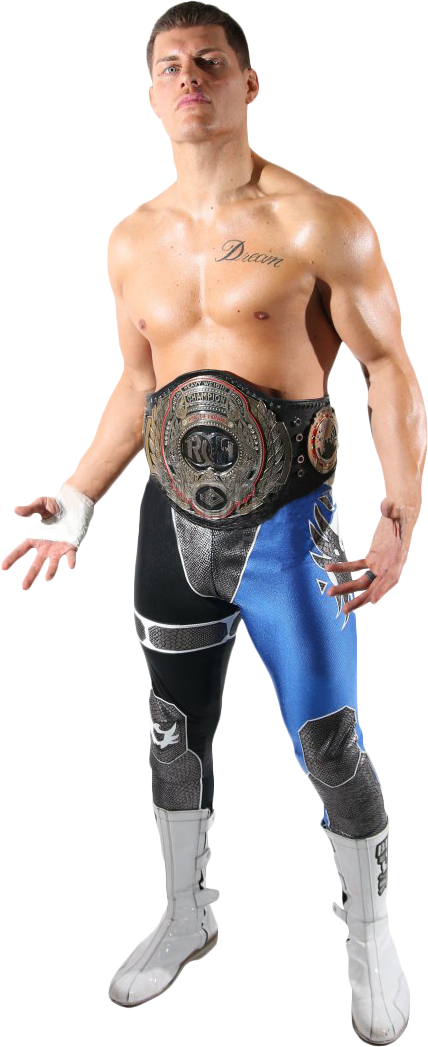 Cody Rhodes ROH World Champion by NuruddinAyobWWE on DeviantArt
