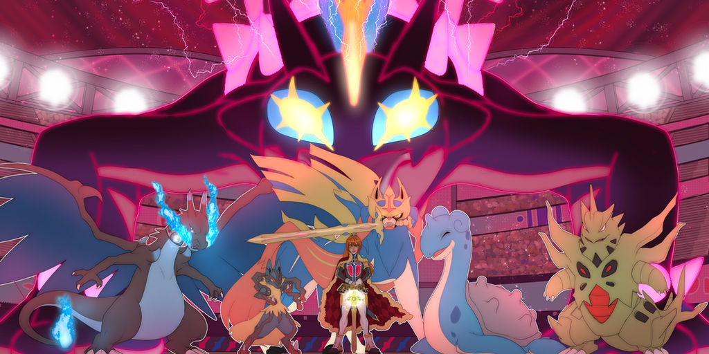 Poke team comm example by T-M-Wolf on DeviantArt