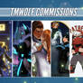 COMMISSIONS OPEN! (Aug 2026)