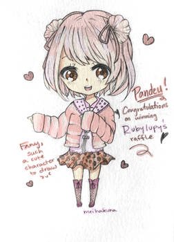 Rubylupy's Raffle: WINNER!! (Pandeu)