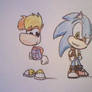 Rayman and Sonic