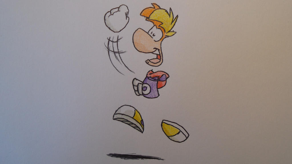 How To Draw Rayman