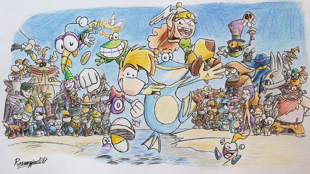 Rayman Raywind Explore the Best Rayman_character Art | DeviantArt