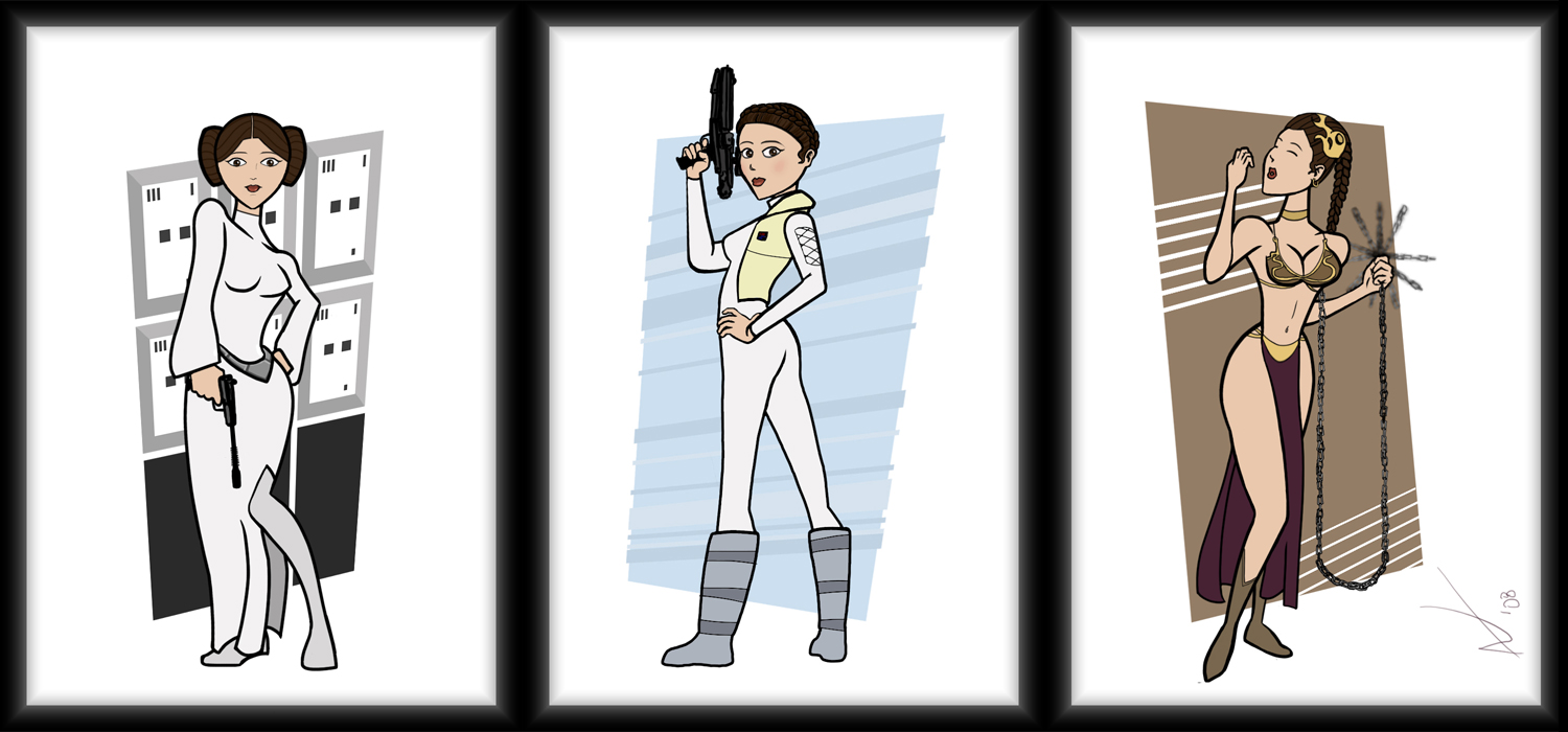 Leia IV, V and VI