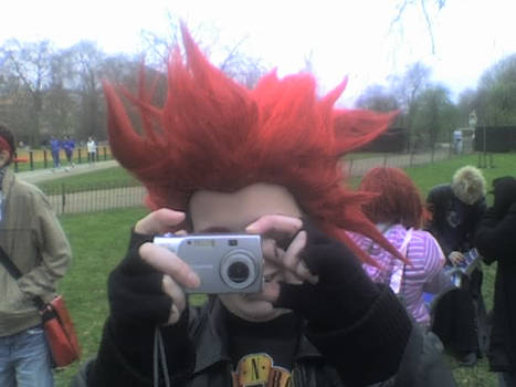 Axel taking a pic of me xD